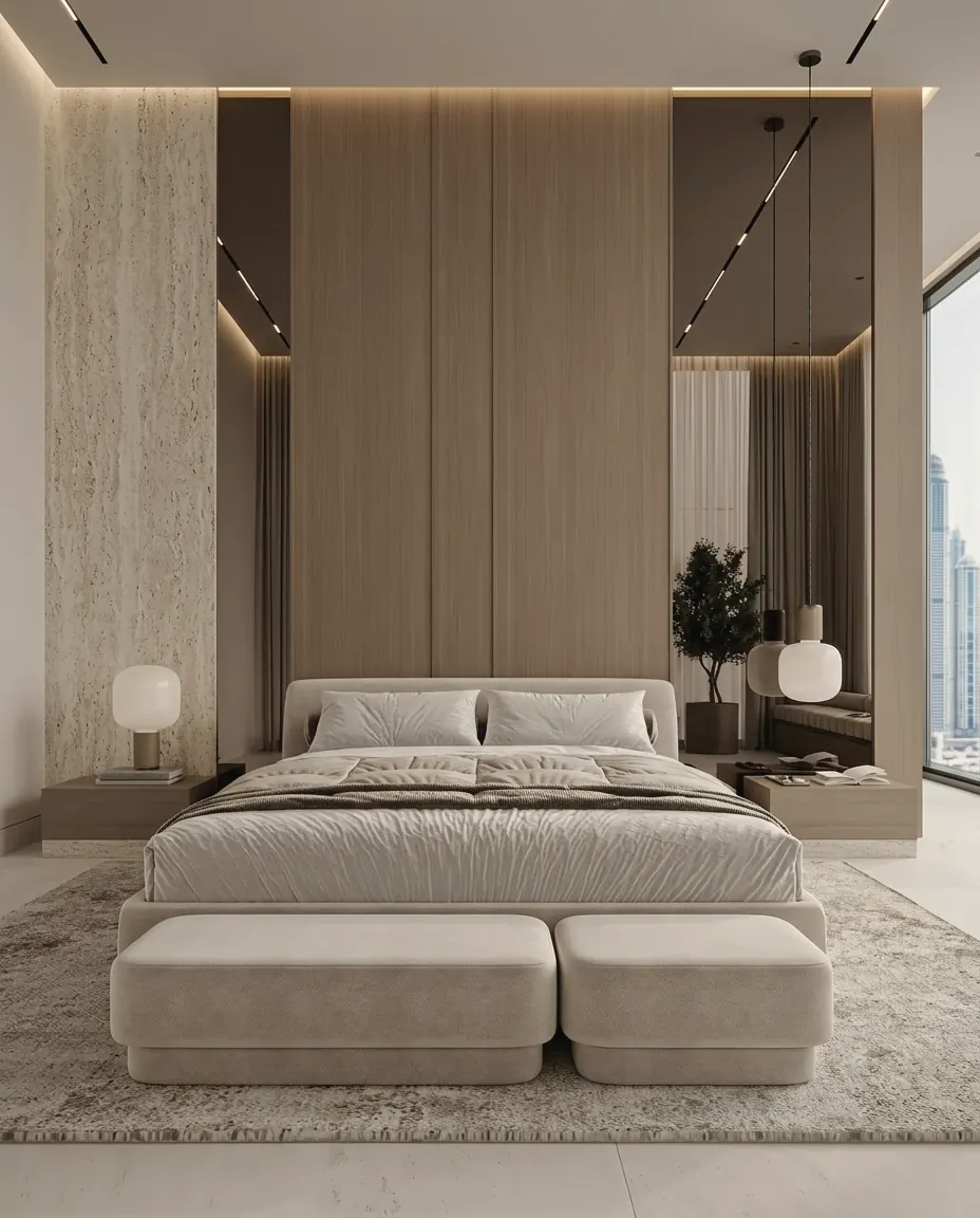 Quiet Luxury, bedroom suite