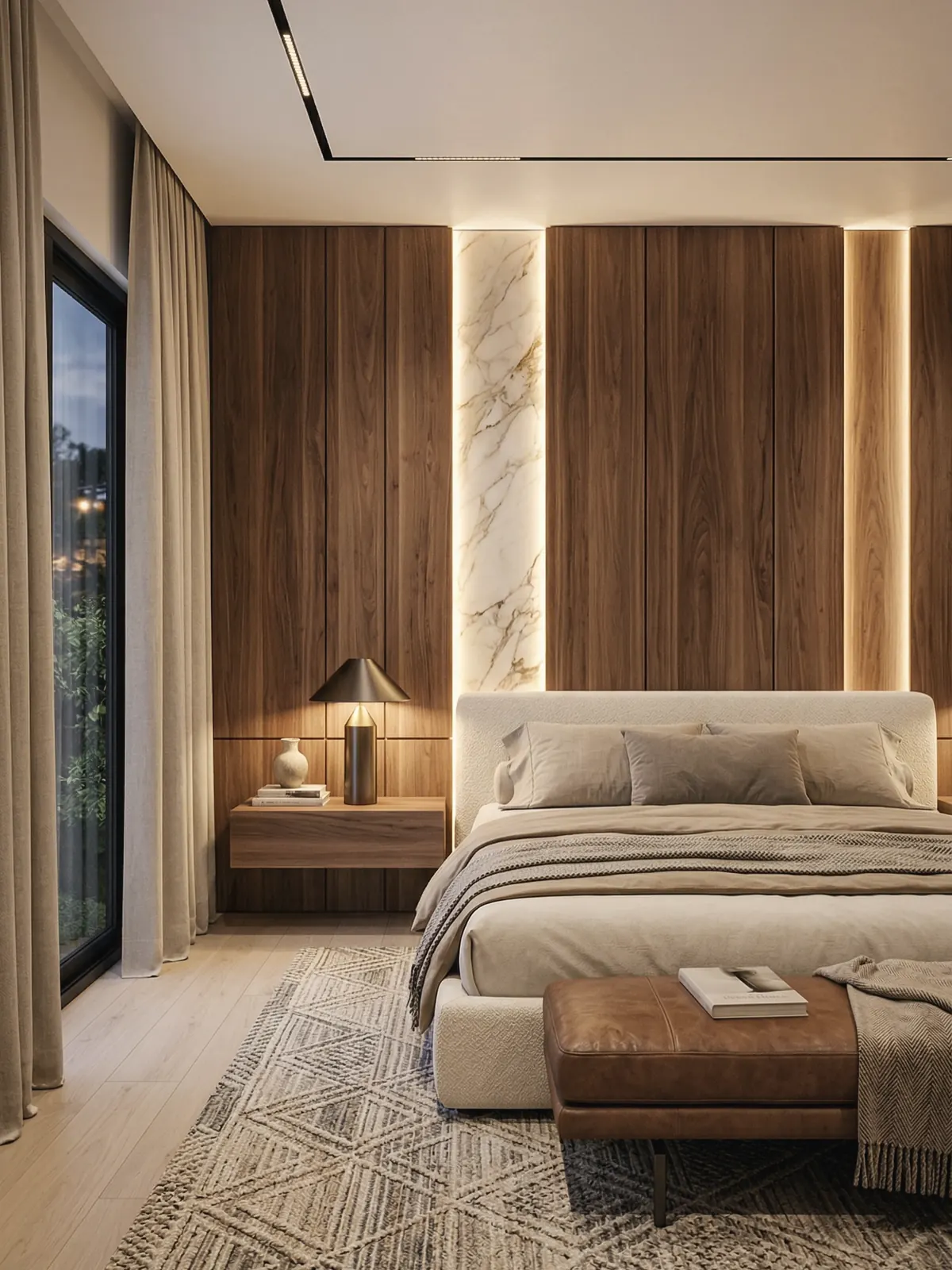 Every Detail Has a Purpose, bedroom & living